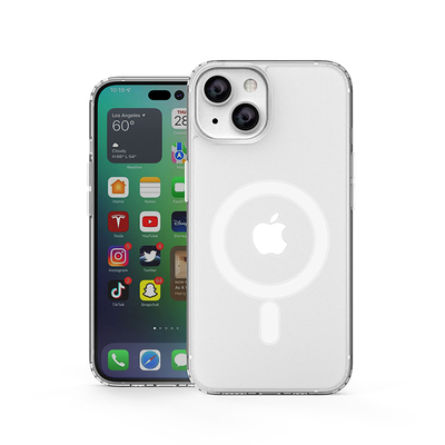 Karkasë ER CASE ICE SNAP Pro për iPhone 14 Plus, MagSafe, transparente