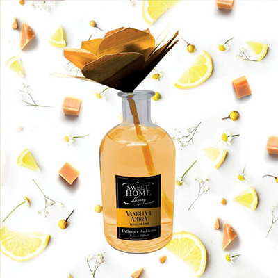 Shpërndarës aromatik Sweet Home Collection Vanilla & Amber, 250 ml