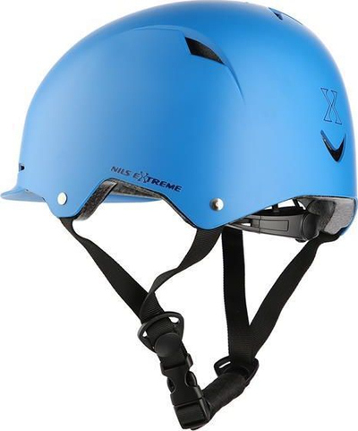 Helmetë mbrojtëse NILS Extreme, XS, e kaltër