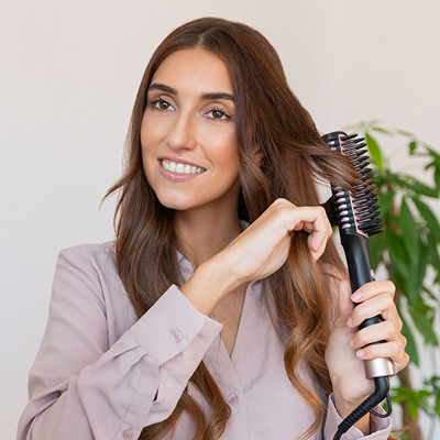 Drejtuese për flokë Cecotec 4286 Bamba InstantCare, e zezë