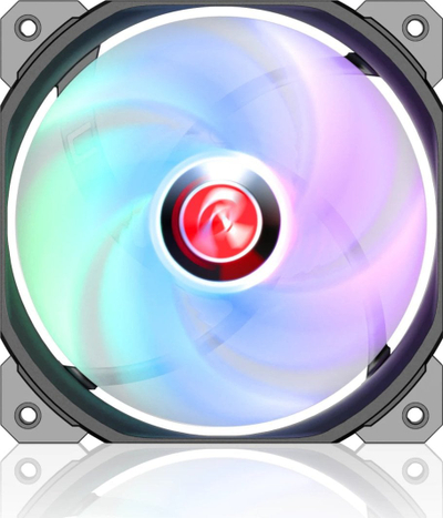 Ладилник Raijintek AGERAS 12 ARGB, 120 мм, црн