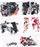 Set blloqesh për ndërtim Wange Heavy Truck 4970, 323 pjesë, kamion TIR i kuq