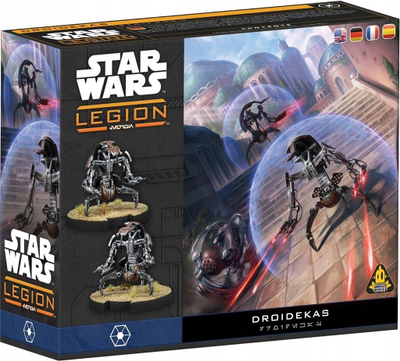 Lojë tavoline Atomic Mass Games Star Wars Legion Droidekas, zgjerim, shumëgjuhëshe