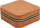 Kuti bizhuterish Home Styling Corduroy Trinket 12x12x5 cm, me pasqyrë, me zinxhir