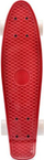 Skateboard Meteor Plastic 22630, 56cm, deri 100kg, i kuq