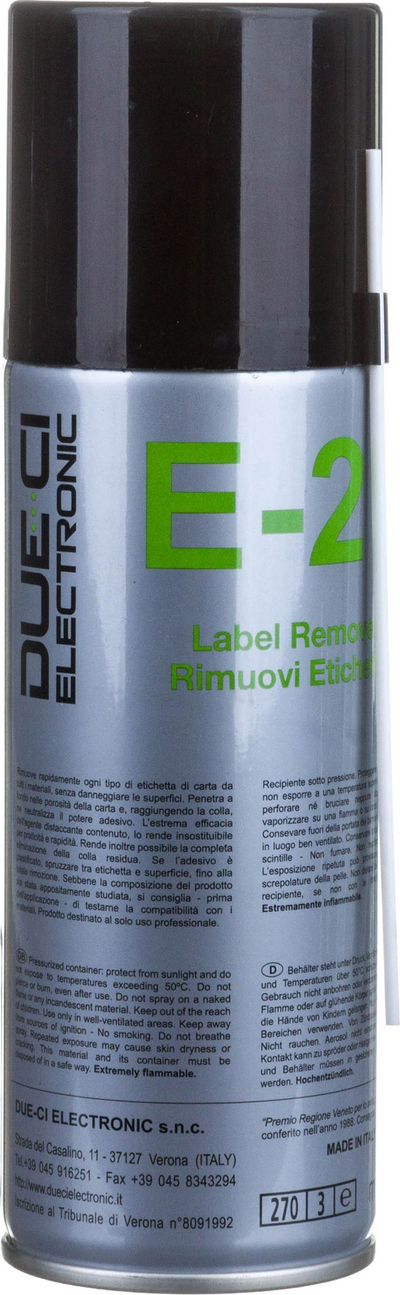 Spraj për heqje etiketash DUECI E-21, 200 ml, gri