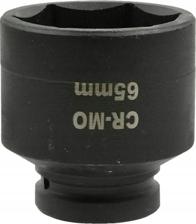 Çelës goditës pa markë, 1", 65mm, i zi