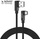 Kabllo USB Savio CL-162, USB-A me microUSB, 2 m, e zezë