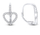Vathё Brilio Silver Hearts EA25