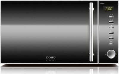 Furrë me mikrovalë Caso MG20 Ceramic Menu, 20L, 800W, inox