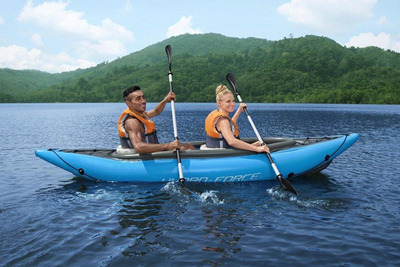 Kajak gome Bestway Hydro Force Cove Champion X2, 331x88cm, shumëngjyrësh