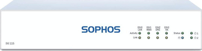 Pajisje sigurie rrjeti Sophos SG 115 Rev 3, Gigabit Ethernet, për tavolinë, e bardhë