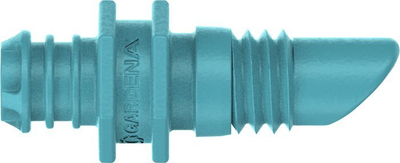 Пики за наводнување Gardena Micro-Drip Endline, 2 L/час, сет 25 парчиња, сина