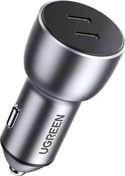 Karikues veture UGREEN USB C, 40W, 2x PD 20W, i zi