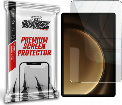 Xham mbrojtës GrizzGlass HybridGlass për Samsung Galaxy Tab S9 FE, hibrid, transparend