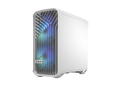 Kasë Fractal Design Torrent Compact RGB, Mini Tower, e bardhë