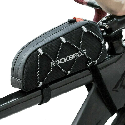 Çantë kornize biçiklete Rockbros 039BK, 1L, i papërshkueshëm nga uji, e zezë