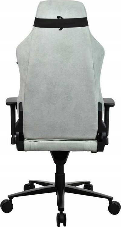 Karrige gaming Arozzi Vernazza, material i butë, mbështetëse 3D, gri perle