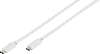 Kabllo USB C Vivanco 45354, USB 3.1 Gen 1, 2m, e bardhë