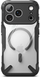 Kllëf telefoni Ringke Fusion X Magnetic MagSafe për iPhone 17 Pro Max, rezistent ndaj goditjeve, i zi