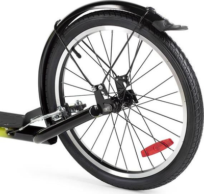 Trotinet sportiv Nils Extreme WHS260, çelik, frena V-brake, jeshil
