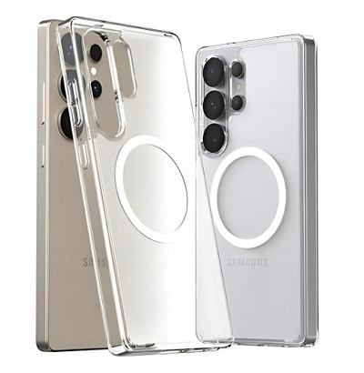 Маска за телефон Araree Duple M за Samsung Galaxy S25 Ultra, проѕирна мат, компатибилна со MagSafe