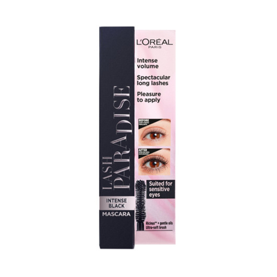 Maskarë për qerpikë Loreal Paris Lash Paradise, Intense Black, 6.4 ml