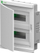 Kasë shpërndarëse Elektro-Plast Elegant RP 2435-00, 2x12 module, IP40, e bardhë