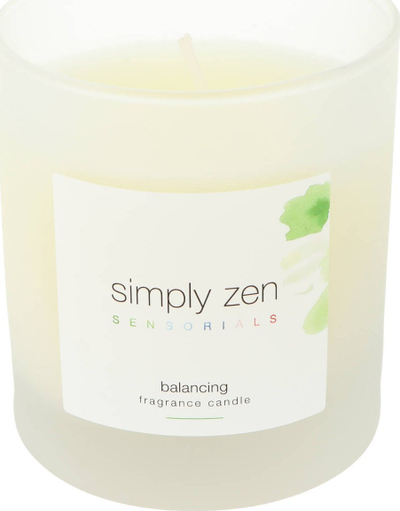 Aроматична свеќа Simply Zen Sensorials Balancing Bergamot, 240g, арома бергамот