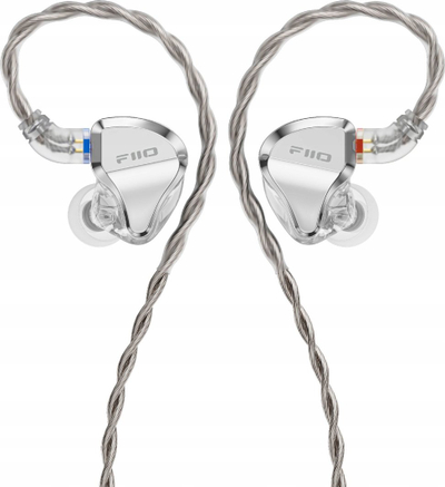 Kufje in ear FiiO JadeAudio JH5, HiFi, kabllo 0.78mm 2 pin 3.5mm, argjendi