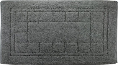 Tapet banjo Saniplast SIBYLLE, 55x90 cm, grumb i lartë 30 mm, gri