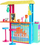 Сет за игра Mattel Барби Ocean Beach Shack, киоск за плажа, со додатоци, повеќебоен