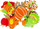 Ngjitëse shkumë Craft with Fun Forest Animals, vetëngjitëse, set me 19 copa, me ngjyra