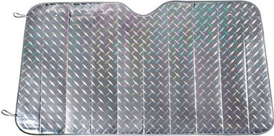 Mbrojtëse xhami për makinë AMiO 02909, 150x80 cm, PE, argjendtë
