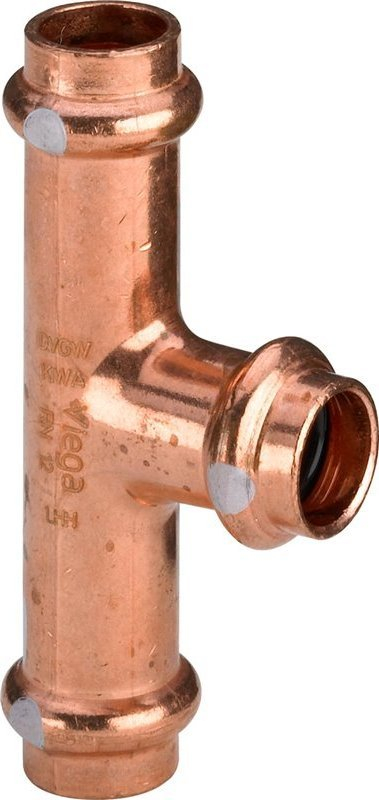 T-stuk bakri Viega Profipress 4518, 22 x 18 x 22 mm, sistem me pres