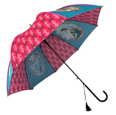 Çadër Blooming Brollies, rozë/ kaltër
