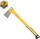 Sëpatë universale Forte Tools U1600, 1.6kg, 615mm, portokalli e zezë