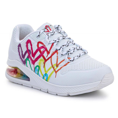 Atlete Skechers Uno 2 Floating Love W 155521, për goca, të bardha
