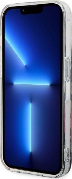 Mbrojtëse telefoni Guess GUHMP14LHCFWSA për iPhone 14 Pro, MagSafe, e gjelbër khaki me lule