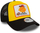 Kapele New Era Lemon Stand Patch A Frame Trucker, poliestër, snapback, e verdhë