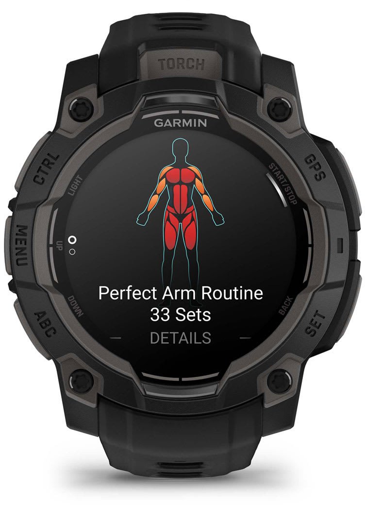 Orë Garmin Instinct 3 AMOLED, 45 mm, e zezë 3