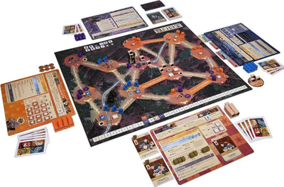 Zgjerim loje me letra Portal Games Root Underground, për 2 deri 6 vetë, shumëfraksional, shumëngjyrësh