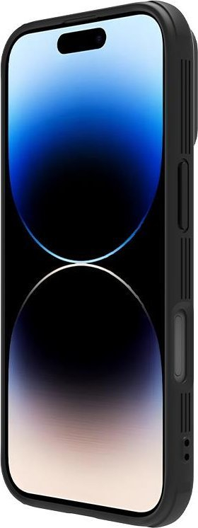 Mbulesë telefoni Nillkin CamShield PRO Magnetic për iPhone 16 Plus, kompatibile MagSafe, e zezë