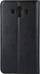 Kapak telefoni Smart Magnetik për Samsung Galaxy A52 A52s 5G, flip, lëkurë eko, i zi