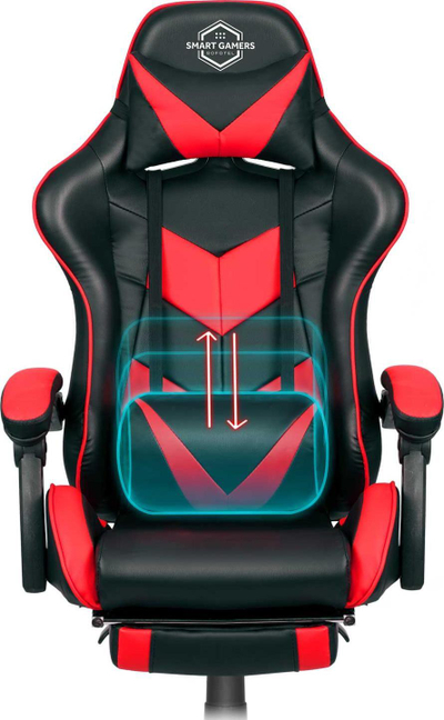 Karrige gaming Sofotel Cerber, e kuqe