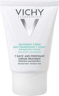 Krem antiperspirant Vichy 7 Days Anti Perspirant Cream Treatment, trajtim kundër djersitjes së tepërt, 30ml