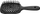 Furçë flokësh Janeke Small Flat Brush, 17.5 x 7 x 3 cm, e zezë