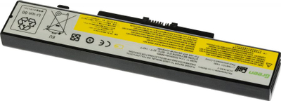 Bateri laptopi Green Cell PRO Lenovo Y480 V480 Y580, 11.1V, 5200mAh, e zezë