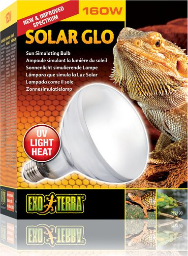 Llambë Hagen ExoTerra Solar Glo, 160W, për terrarium