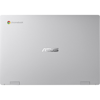 Лаптоп Asus Chromebook CX1, 14\", 4 GB RAM, 64 GB SSD, Intel Celeron N3350, Intel HD Graphics 500, сребрен